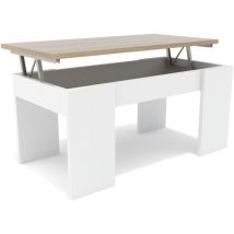 Dormidan - Mesa de Centro elevable MC-4 - Roble