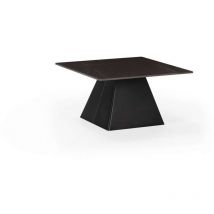 Mesa de centro modelo Jana acabado negro, 43cm(alto) 8cm(ancho) 80m(fondo).