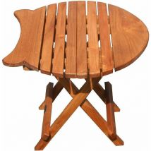 Teck'line - Mesa de centro plegable de teca Premium dolah