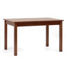 Mesa de Comedor extensible 120/150x80x75cm en maderas naturales color cerezo