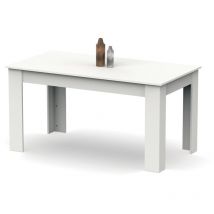 Mesa Fija Blanca – 77 x 140 x 80 cm – Muebles Pitarch