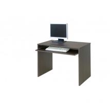 Mesa de Escritorio Madrid 900 TOPKIT Mesa de ordenador pequeña Medidas: 72x90x50 cm Wengue