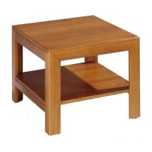 Dgr-import - Mesa De Rincón Madera De Pino 45 cm(alto)55 cm(ancho)55 cm(largo)