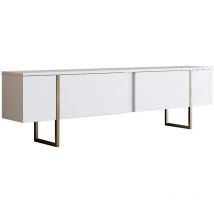 Cotecosy - Mueble tv 2 puertas abatibles L180 cm - luxe