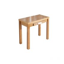 Momma Home - Mesa de Cocina - Modelo hena - Material MDF/Madera - Medidas 80 x 40/80 x 76 cm Color: Madera Roble - Madera Roble