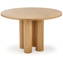 Arredamento1 - Mesa Houston 1404 , 77x0x0cm, mdf, Chapa de madera natural