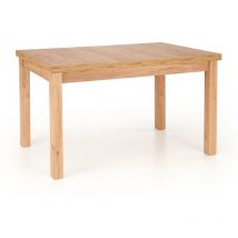 Arredamento1 - Mesa Houston 897, Craft roble, 79x80x140cm, Alargamiento, mdf