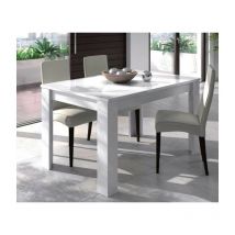 Tuttacasa - Mesa Kendra Cm.90 x 140-190 x 78h Blanco Kit