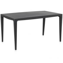 Mesa de jardín master 140x75x80 cm Antracita - Negro - Shaf