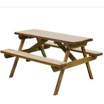 Mesa 150x151 &43 2 bancos madera 4 personas , Mesa 150 x 151 x 75 cm &43 2 bancos madera 4 personasFabricado en madera de pinoMedidas tablero: 150 x