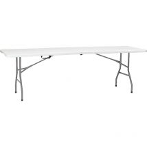 Mesa plegable c/asa 240X74X74 Marca