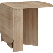 Bim Furniture - Mesa plegable homi mini 2 roble sonoma 22-150 cm