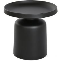 Fijalo - Mesita Auxiliar Metal 50X50X47 Negro MB205970