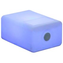 Moovere - Tarida Tab 30 Play Mesa De Centro De 30 Cm Con Luz Y Altavoz Bluetooth Con Batería Recargable. Luz Rgb