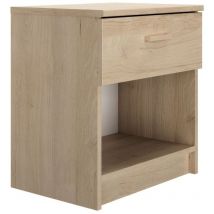 Mesita de noche 1 cajón H52 cm Tulle