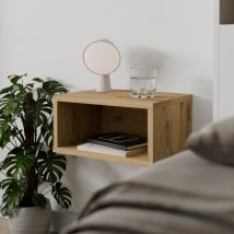 Mesita de noche de pared Palma Roble - PLYKIT
