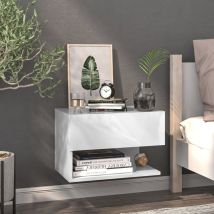 Maison Chic - Furniture Limited - Mesita de noche de pared blanca