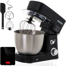 Mesko - MS4217B Robot Pâtissier Boulangerie Cuisine Ménager Multifonction Bol 3,5L 1200W Noir