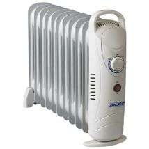 Mesko Ms7806 Riscaldatore Elettrico Deinner Oil Heater White 1200 Watt