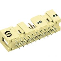 Harting 09185066324 Messerleiste Gesamtpolzahl 6 Anzahl Reihen 2 1 St.
