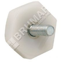 Messerschraubenlänge 24,5 mm für wolf garten Elektro-Rasenmäher - 006213