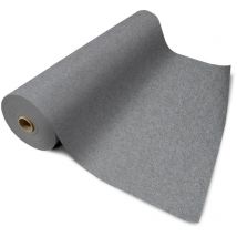 Messeteppich auf Maß Sintra Grau meliert 0909 100 x 200 cm