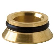 Messing Eurokonus Einlegeteil Hahnblock Anschluss für Heizkörper