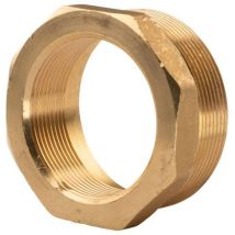 Messing Gewinde-fitting Reduzierung 2 1/2' Ag (dn65) - 2' Ig (dn50) - Schwere Ausführung