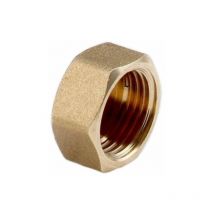 Messing Gewindefitting Kappe ig 3/4'