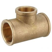 Messing Gewindefitting-t-stück 3/4'' Ig X 1/2'' Ig X 3/4'' Ig