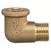 Fp Pattaroni - Messing Gewindefitting-Winkel 90° männlich/weiblich FP-Pattaroni F92 1/4'