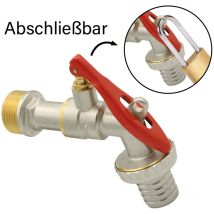 Stabilo Sanitär - Messing Kugelauslaufhahn 1' Absperrbar