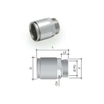 Dkc europe schlauchkupplung d 32mm m32x1,5 - 6111-a32n
