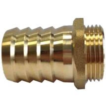 Messing Schlauchstutzen 1 1/4 Zoll, Außengewinde, 32mm