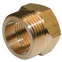 Reduziernippel 20 x 27 mm – 15 x 21 mm – Messing – Sanitärverbindungselement