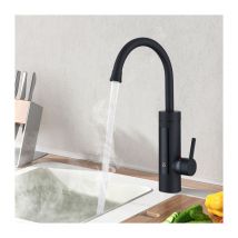 Homelody - Elektrische Küchenarmatur mit Durchlauferhitzer Smart Heater Spültischarmatur 360° drehbar Edelstahl Küchenarmatur mit led