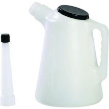 Cora Messkanne 5 l – PE – transparent – 215 mm hoch – 250 mm breit – 310 mm lang – 380 g