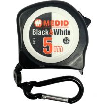Medid - Mesure à ruban blanc Black & White 5m 22mm 6522