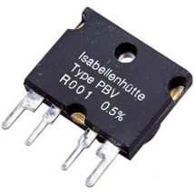 Résistance de mesure Isabellenhütte pbv 0,005 0.005 ω 10 w (l x l x h) 22 x 4 x 17 mm 1 pc(s)