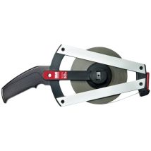 Mètre déroulant BMI – 50 m x 13 mm – Acier, Polyamide – Précision II, Prise en main confortable