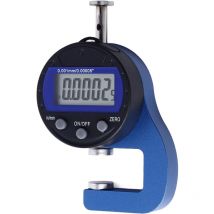 Gotrays - Mesureur d'épaisseur numérique, micromètre électronique précis avec affichage lcd, résolution de 0.001mm, pour la mesure de l'épaisseur du
