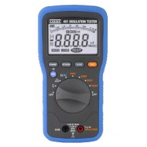 Turbotronic - Megohmmetre Numerique 100/250/500/1000 Et Multimetre Cat Iv 600V