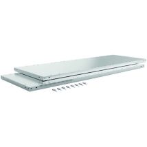 Fachboden B1700xT400mm Trgf.200kg sta silber verz.f.Großfachregal 2St./VE Meta