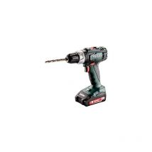 Bs 18 l 1800 rpm Sin llave 1,6 kg Negro, Verde, Rojo, Plata - Metabo