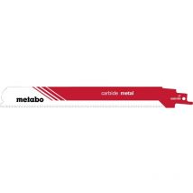 626557000 Lama per sega a sciabola in carburo metallico Lunghezza lama della sega 225 mm 1 pz. - Metabo