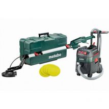 Levigatrice manuale lsv 5-225 Comfort Set + aspiratore asr 35 l acp + 25 abrasivi Metabo 690886000