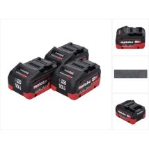 Metabo LiHD Set di 03 batterie 18 V 10,0 Ah sistema CAS (3x 625549000)