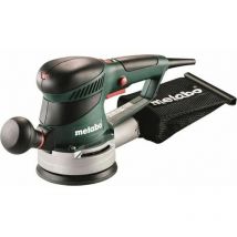 600131500 sxe 425 Turbotec-Lijadora excéntrica (320 w, 125 mm, Caja de plástico), Verde - Metabo