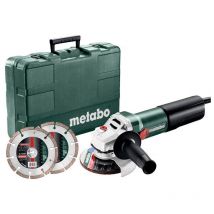 Meuleuse d'angle METABO WQ 1100-125 SET