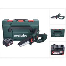 Metabo - ms 18 ltx 15 Akku Gehölzsäge 18 v 15 cm 5 m/s + 1x Akku 4,0 Ah + x - ohne Ladegerät